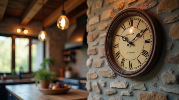 Quelle horloge murale pour une cuisine conviviale