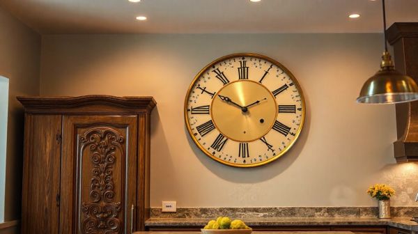 Top 5 horloges murales pour embellir votre cuisine